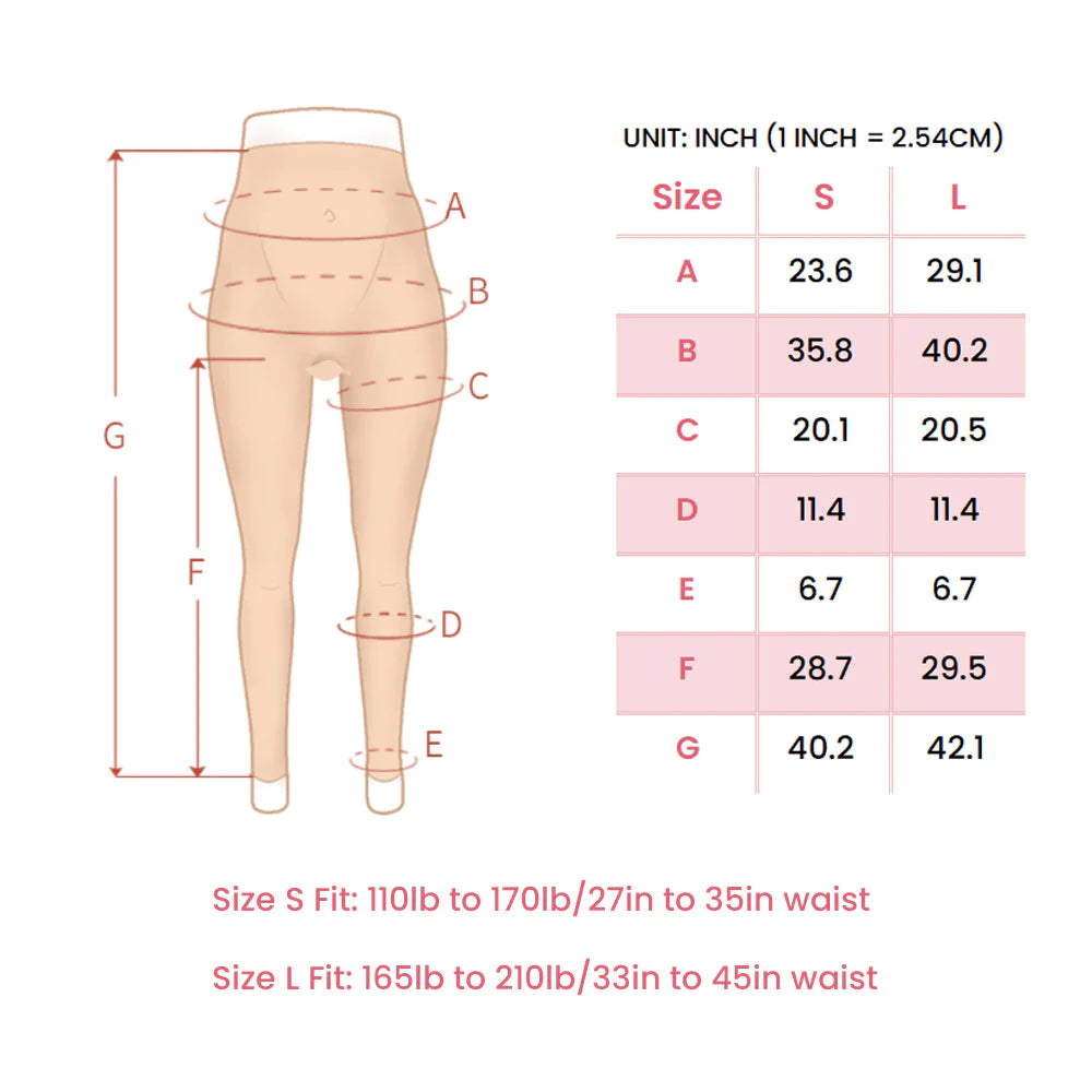 長さのシリコン膣パンツ 8G