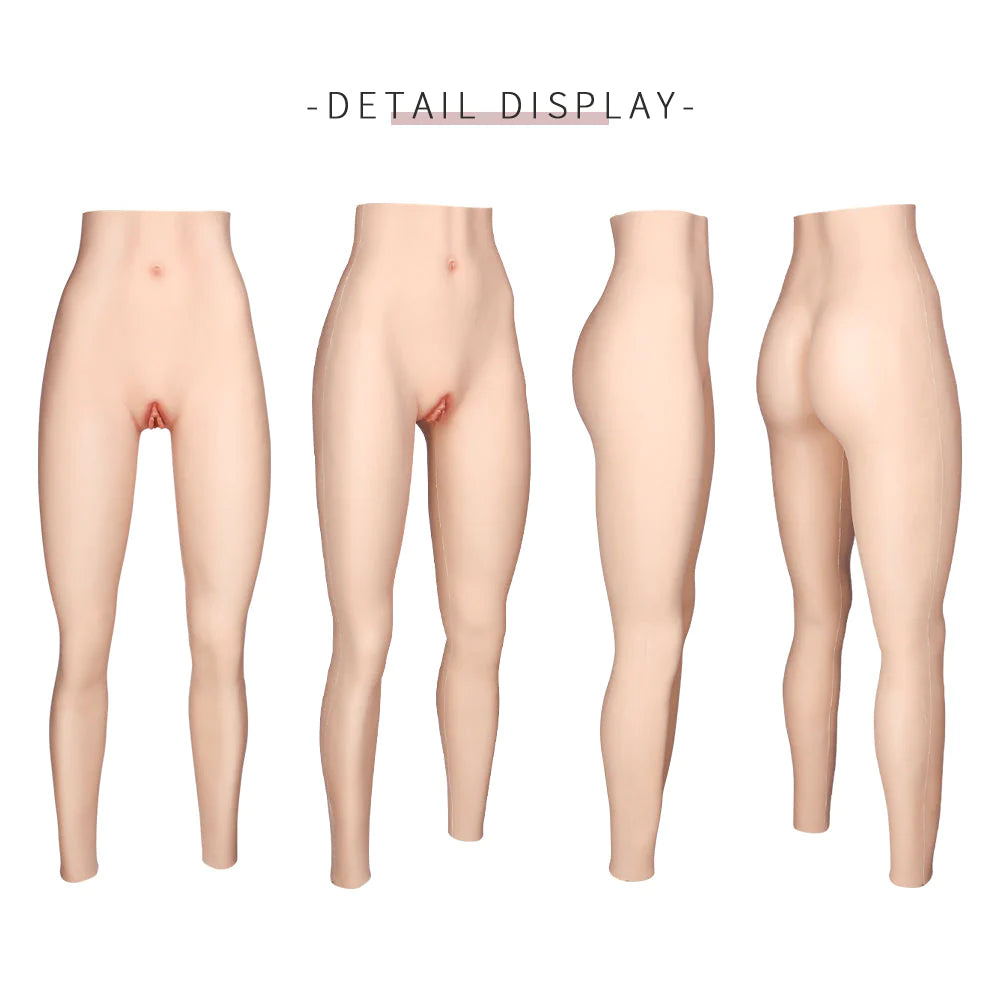 長さのシリコン膣パンツ 8G