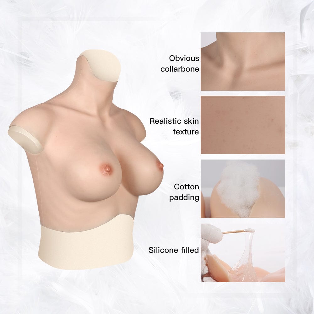 ハイカラーシリコン胸当て 7G