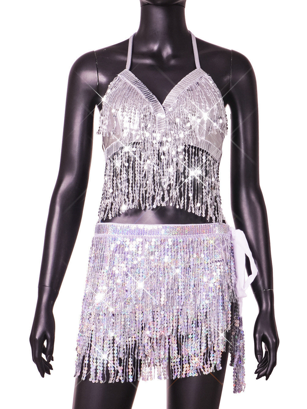 セクシーなフラッシュダイヤモンドレースアップドレス