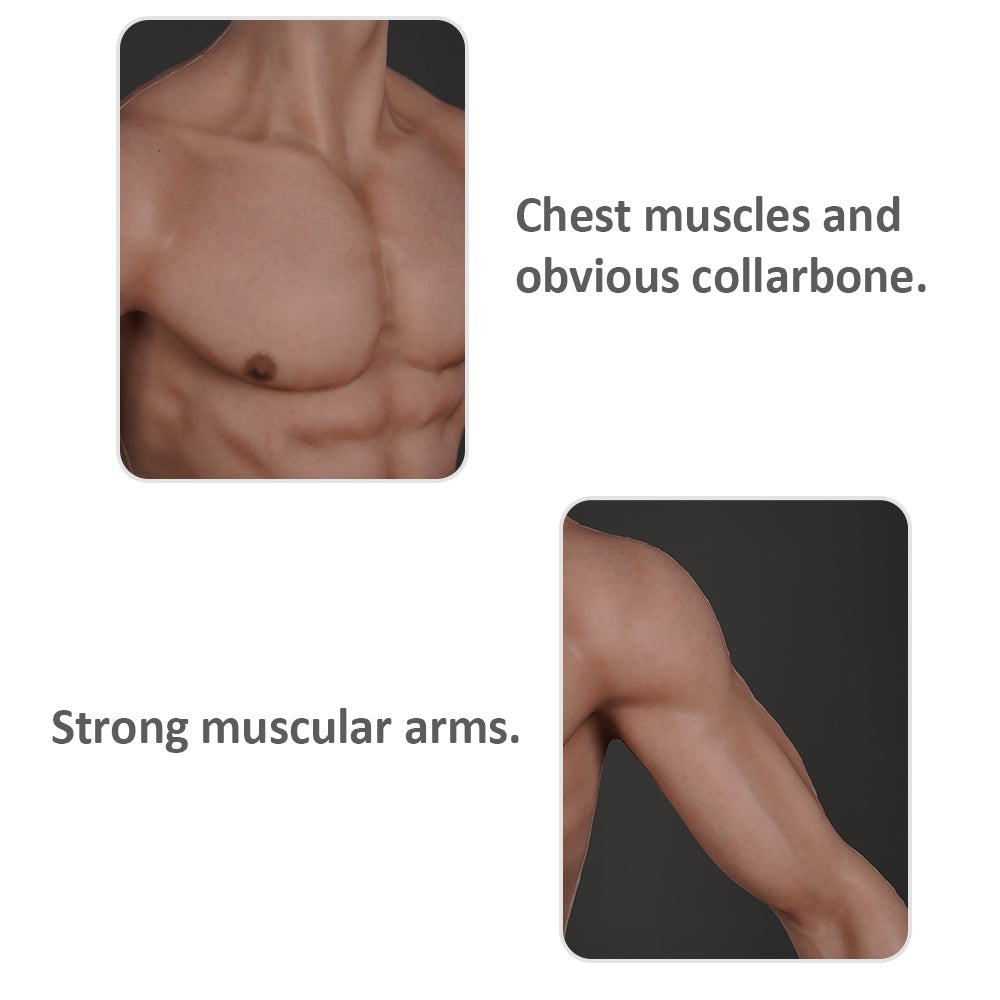 オイルフリーシリコンマッスルスーツ長袖8G