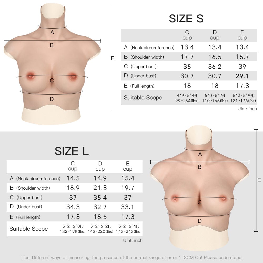 ハイカラーシリコン胸当て 7G