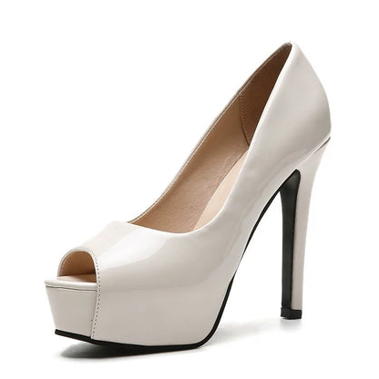 Open Toe Stiletto Heels