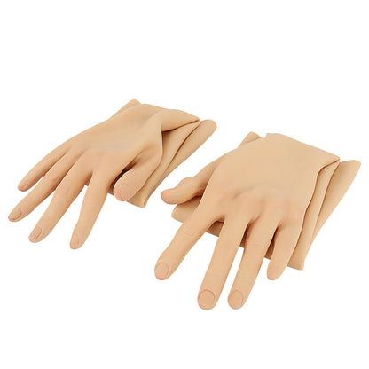 Female Gloves With Skin Texture for Crossdresser